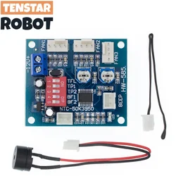 DC 12V 5A PWM PC CPU Fan Temperature Control Speed Controller Board Speed Controller Temperature Probe Buzzle