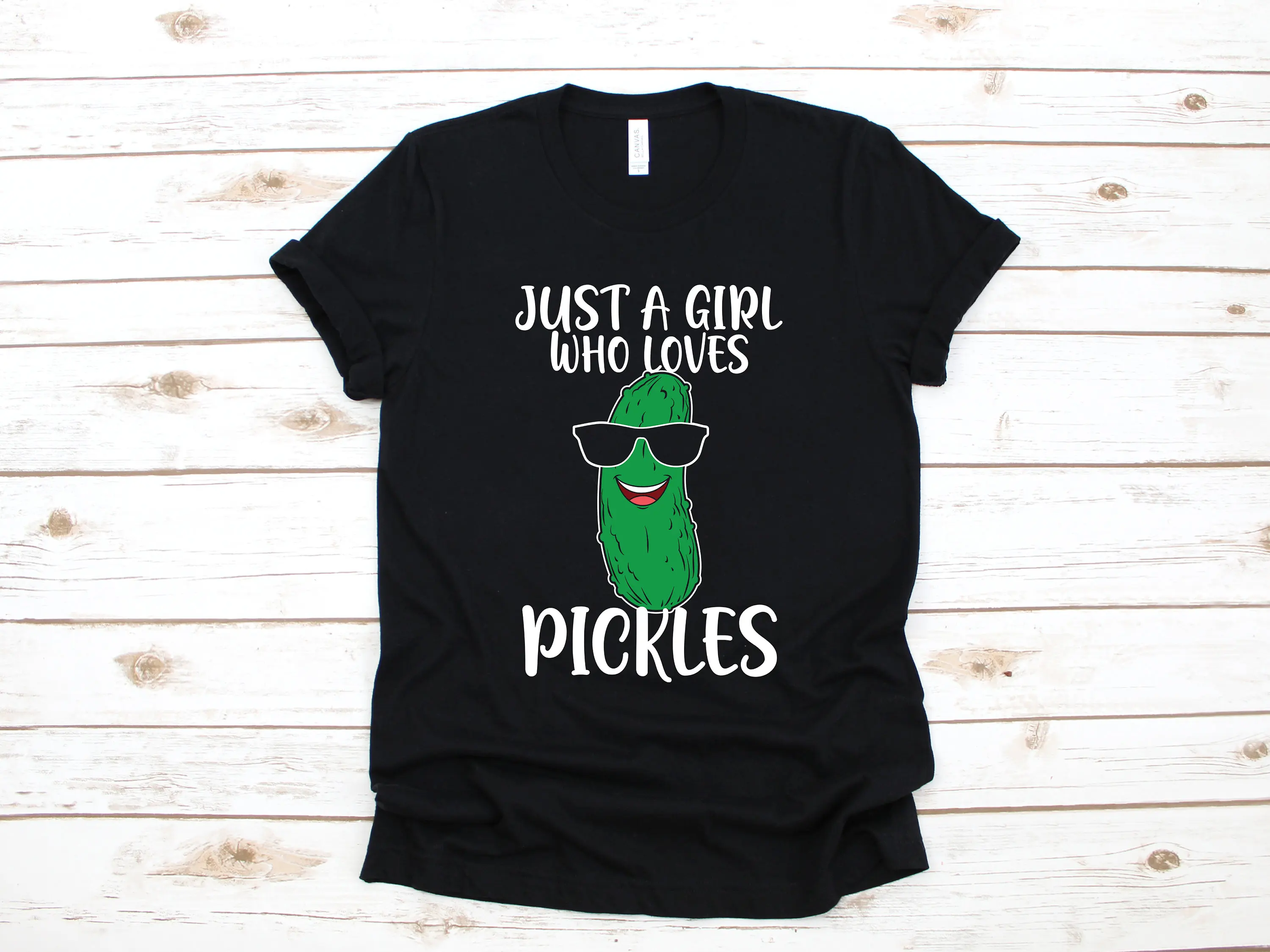 Girl Pickles T Shirt Pickle Funny Lovers Women's SweaT