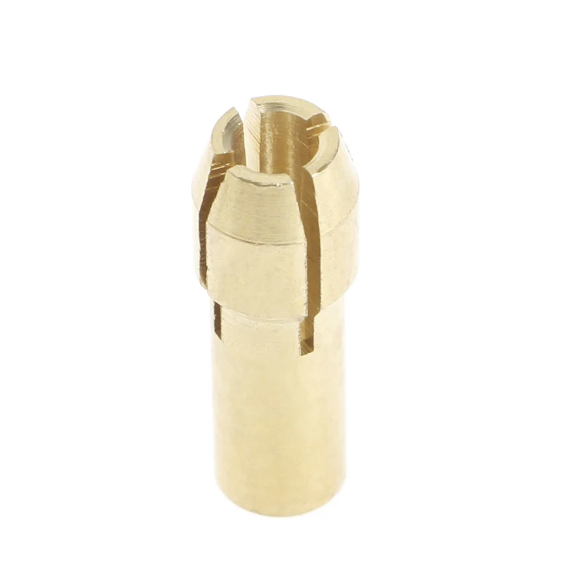 7Pcs Brass Collet 1.0 1.6 2.0 2.4 3.2 + Check 0.75 Fits Rotary Tools