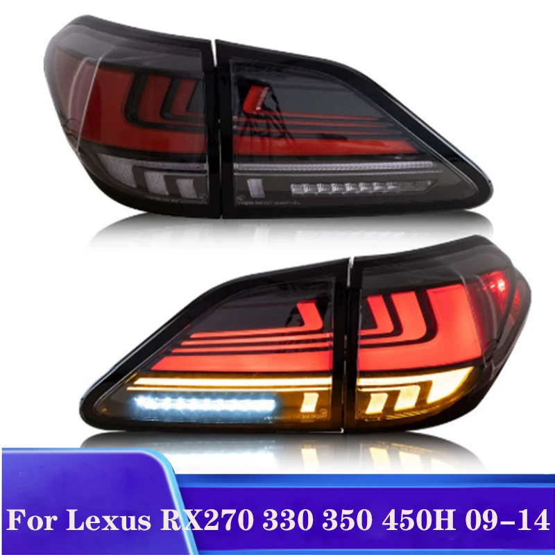 

Светодиодный задний фонарь нового дизайна, подходящий для Lexus RX350, RX450h, RX270 2009-2015, анимация запуска, последовательный индикатор DRL