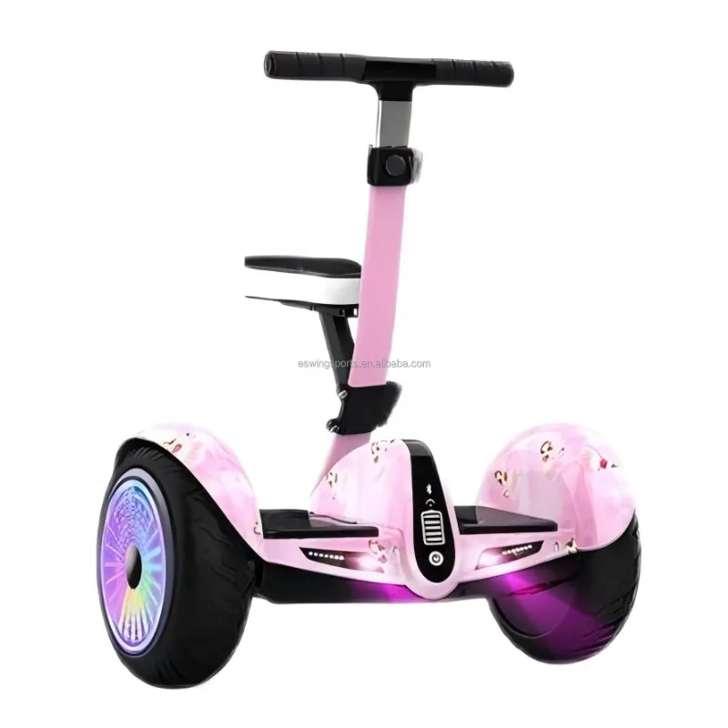 11-Inch Electric Self-balancing Scooter, Dual-motor Light Hoverboard, Two-fold Aluminum Children's Scooter