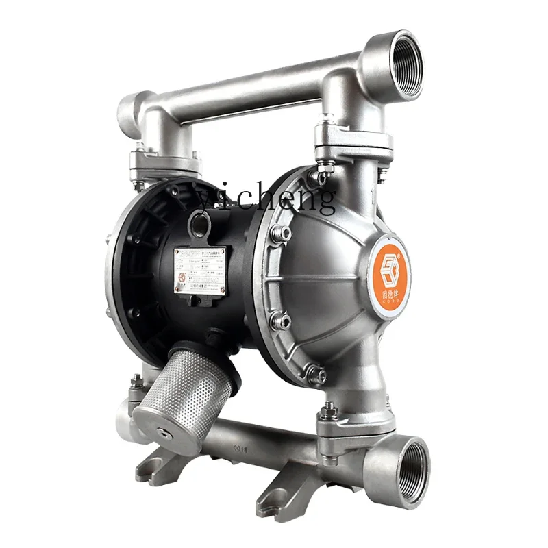 

TQH Winger Брендовый пневматический мембранный насос Goode QBY из нержавеющей стали, алюминиевого сплава, ПП, коррозионностойкий химический насос