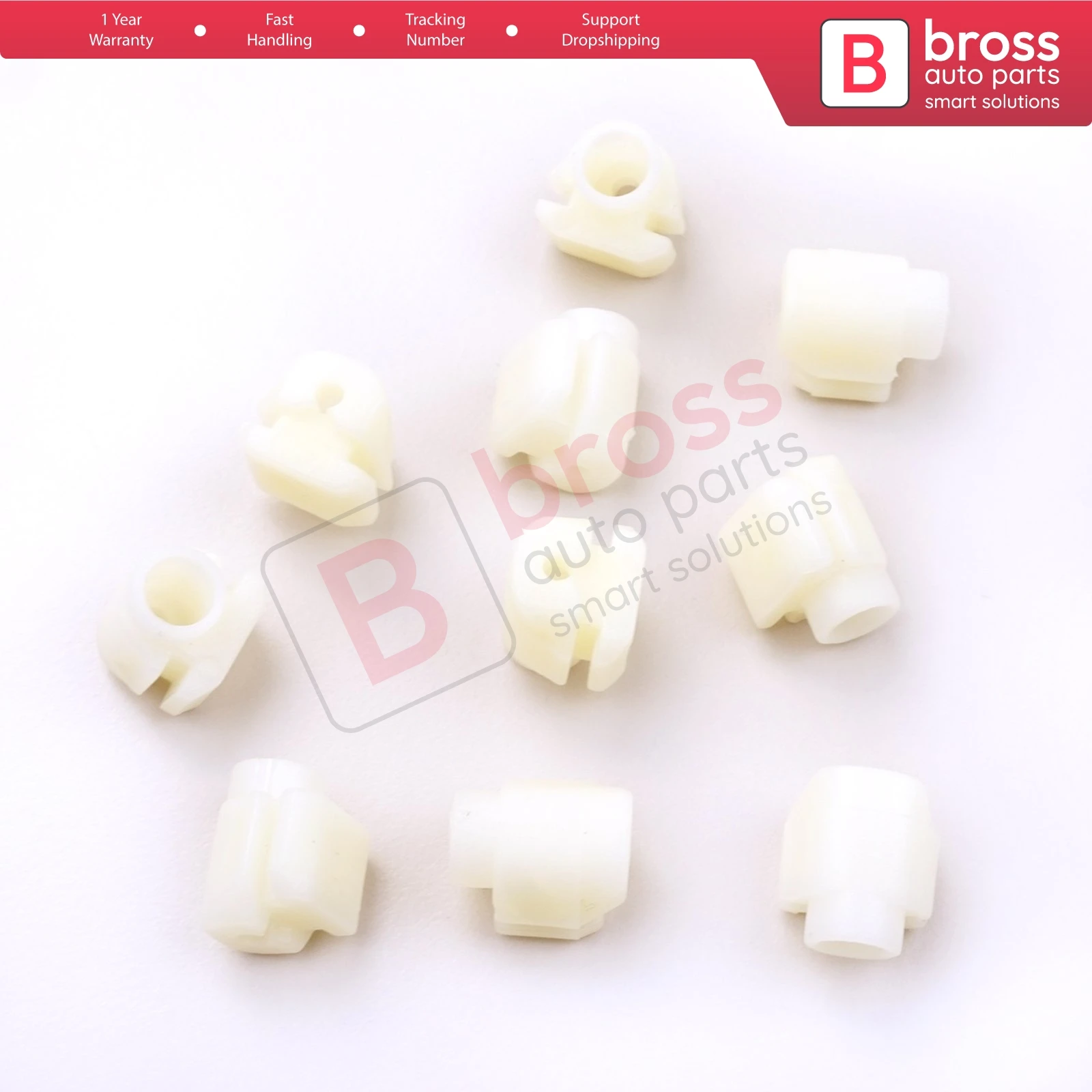 

Bross Auto Parts BCP007 10 Pieces Cable End Rope Dowel for Window Regulator Winder Mechanism Type BCP007 Fast Handling