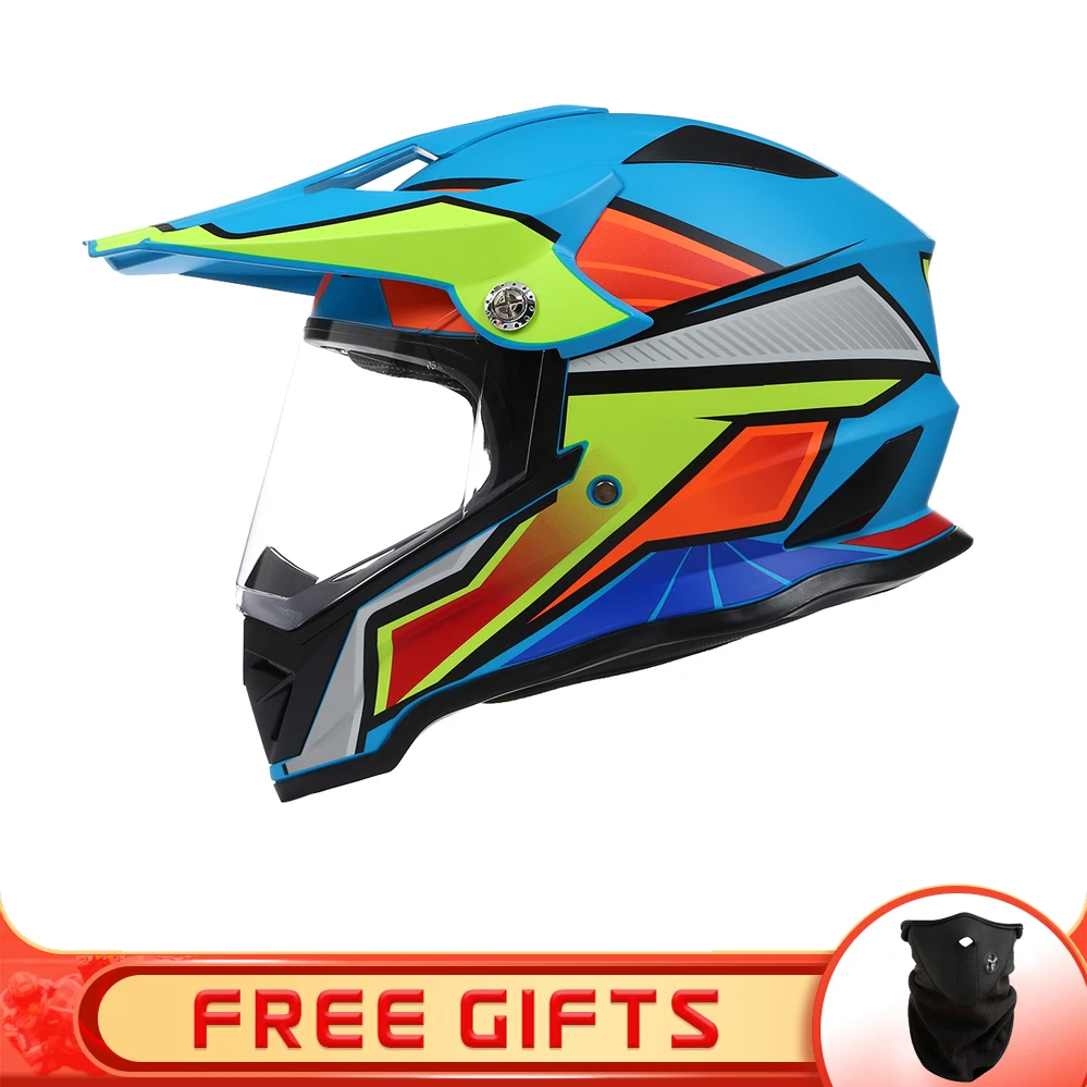 

New Arrived Motocross Helmet Retro Modular Off-road Motorcycle Downhill DH Helmets Men Women Motorbike Casco DOT ECE Kask Helm