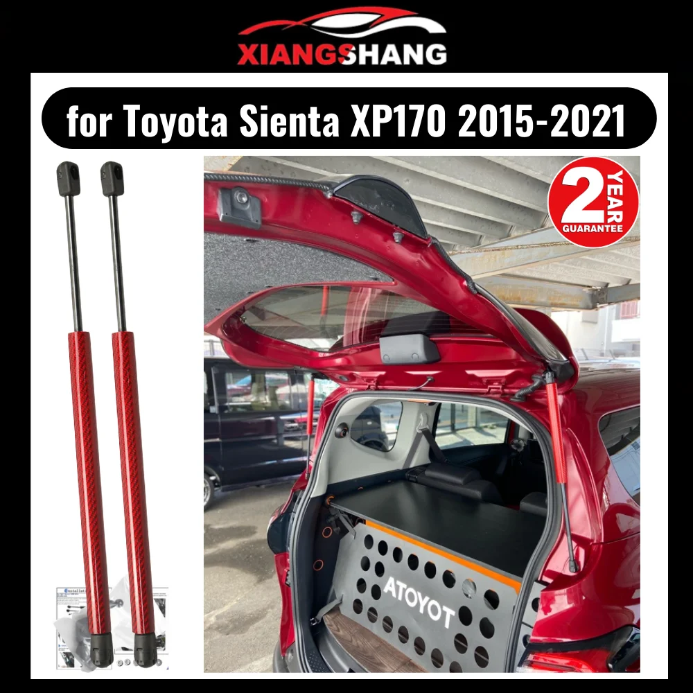 Rear Tailgate Damper for Toyota Sienta XP170 2015-2021 Trunk Boot Gas Charged Gas Struts Lift support