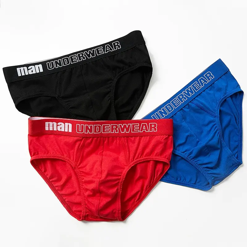 Cotton Briefs Mens Comfortable Underpants Man Underwear M L Size Sexy Man Boxers Breathable Underwear