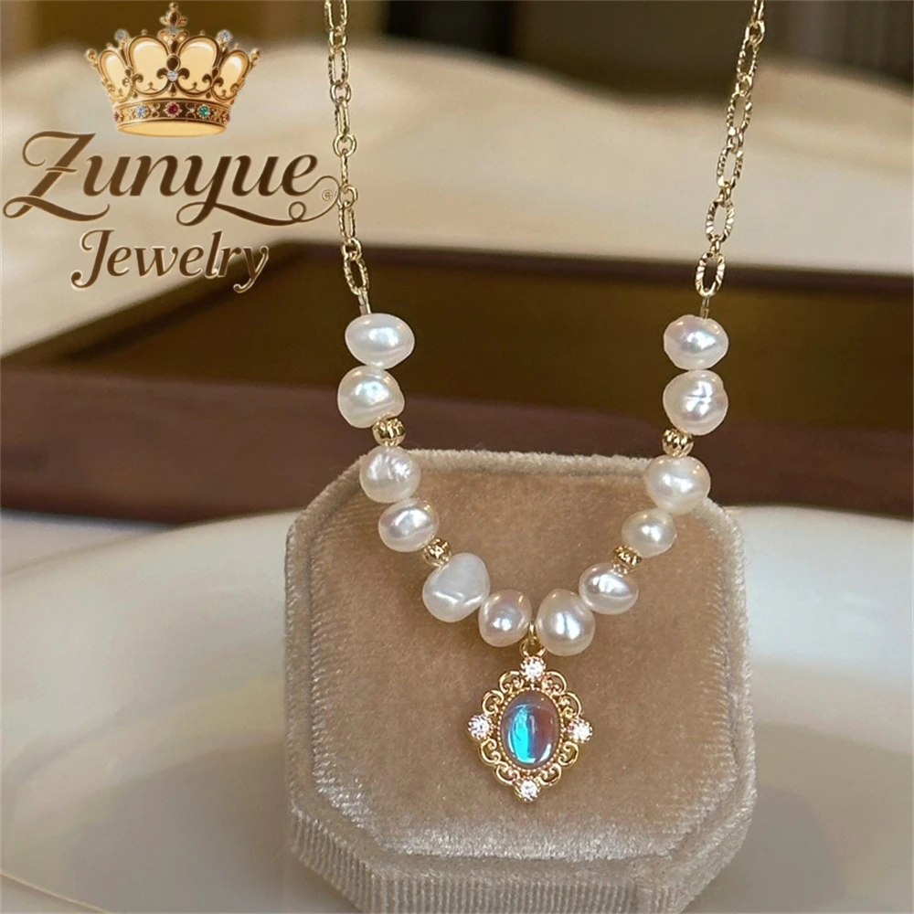 

Baroque Pearl Necklace, Versatile High-End, Niche And Light Luxury Neckchain, Collarbone Chain Accessory Fashion Jewelry Elegant