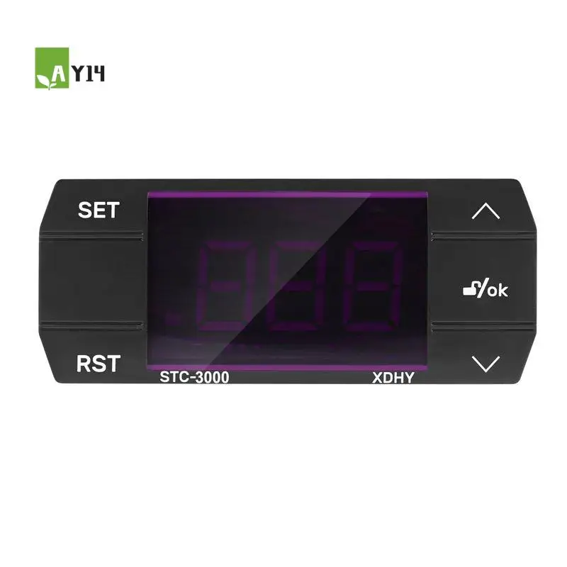 AY14 -STC-3000 110V-220V 30A Press Digital Temperature Controller Thermostat With Sensor Controlling Tool