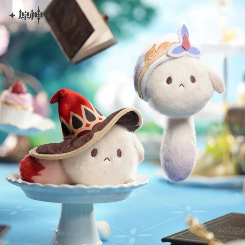 Genshin Impact Official Tea Party Buddy Dudu Cute Toy Keychains and Merchandise Trendy Birthday Gifts 2