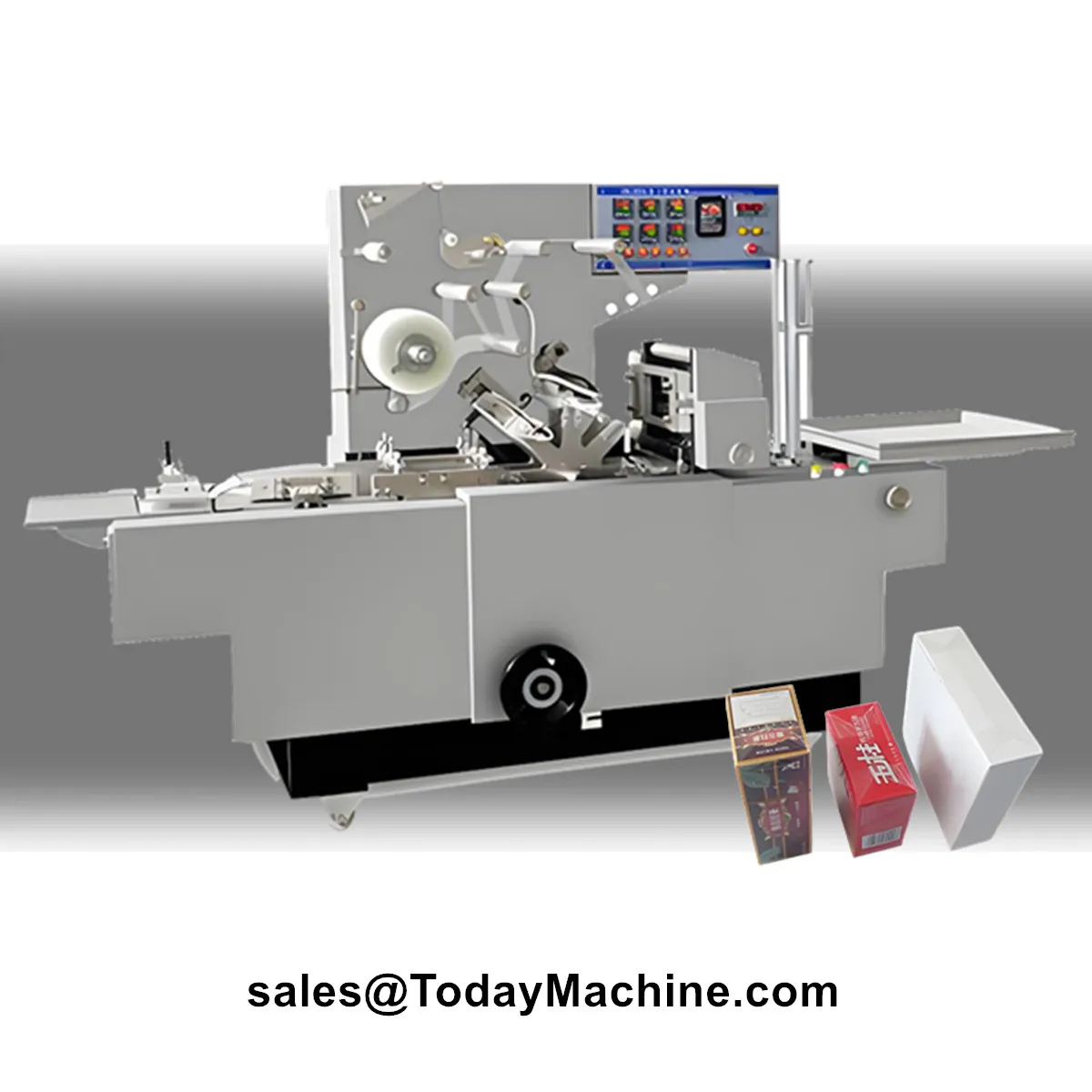 Automatische 3D Bar Soap Bopp Film Overwrap Wrapping Packaging Machine Equipment