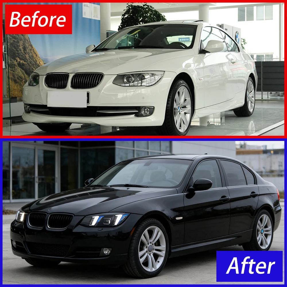 For BMW 3 Series M3 E93 2010-2013 LCI Auto Headlight Assembly Upgrade High Quality LED Projector lens Car Tool Accessories