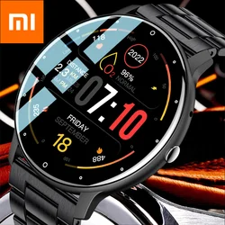 Xiaomi-Montre intelligente étanche pour hommes et femmes, appel Bluetooth, bracelet de fitness sportif, horloge, assistant vocal, montre intelligente avec boîte