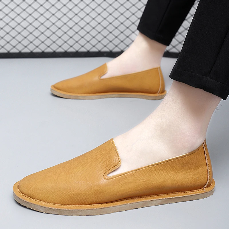 รองเท้าหนังแท้ผู้ชายทำด้วยมือ - Men Shoes Boss บทวิจารณ์และราคา