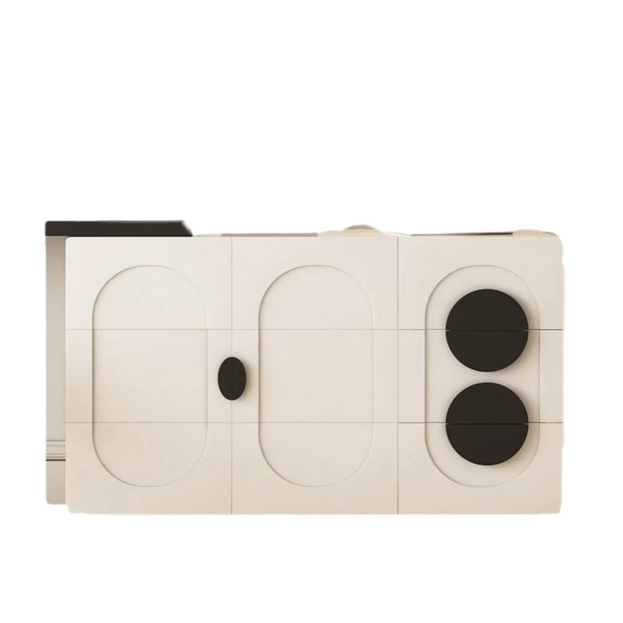 

Italian dresser, storage cabinet, integrated cream style bedroom, modern minimalist designer, high-end makeup table