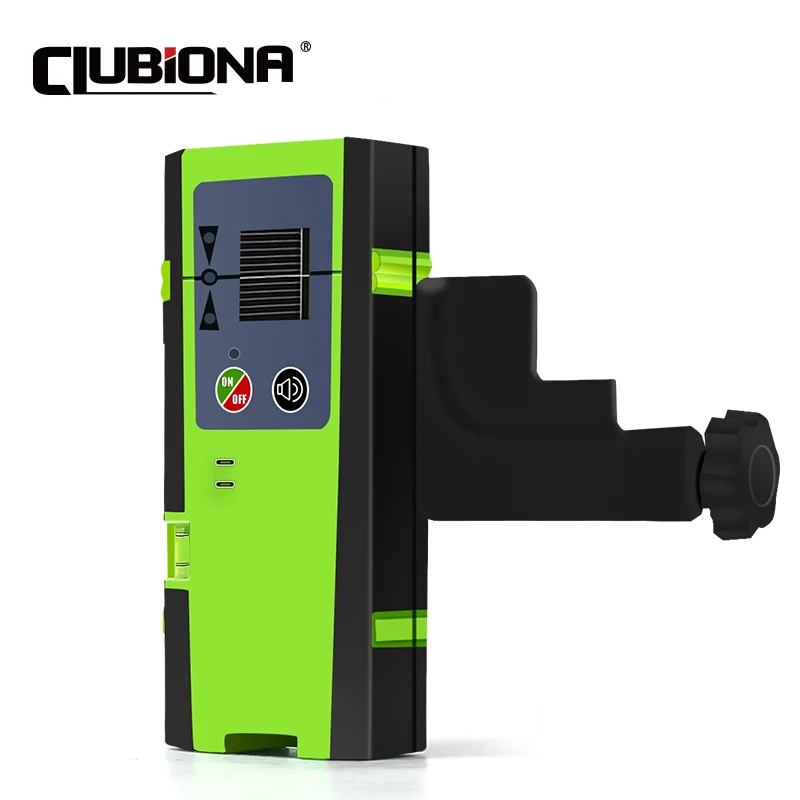 Clubiona 50M Outdoor Pulse Mode Red or Green beam Line Laser Level Vertical And Horizontal Laser Detector or Receiver