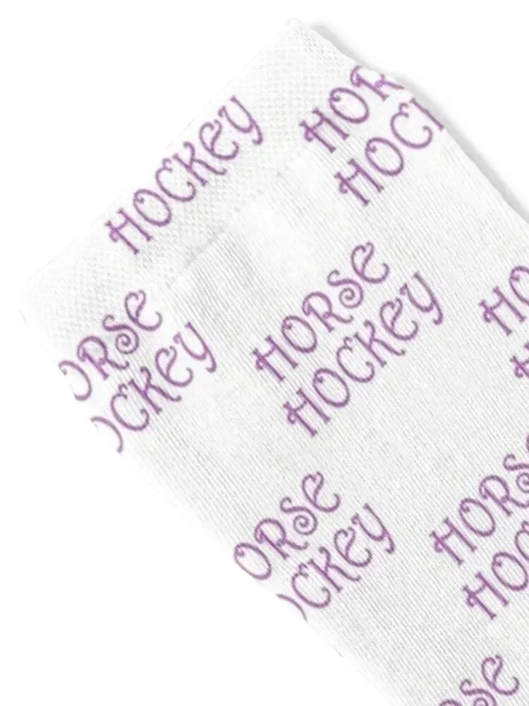 Horse Hockey, funny saying. Potterisms catch phrases Socks crazy Lots with print soccer anti-slip Boy Child Socks Women's