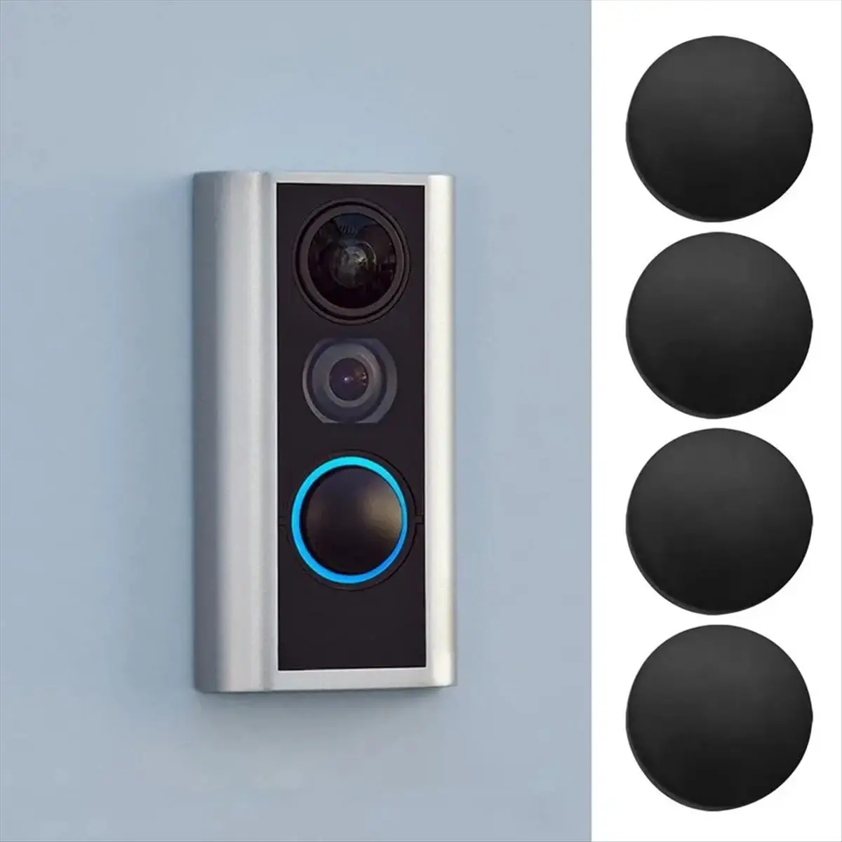 *ABDH 4pcs Replacement Button for RING Doorbell Pro Fix Your Broken Cracked Button Doorbell Accessories Doorbell Replacement view 6