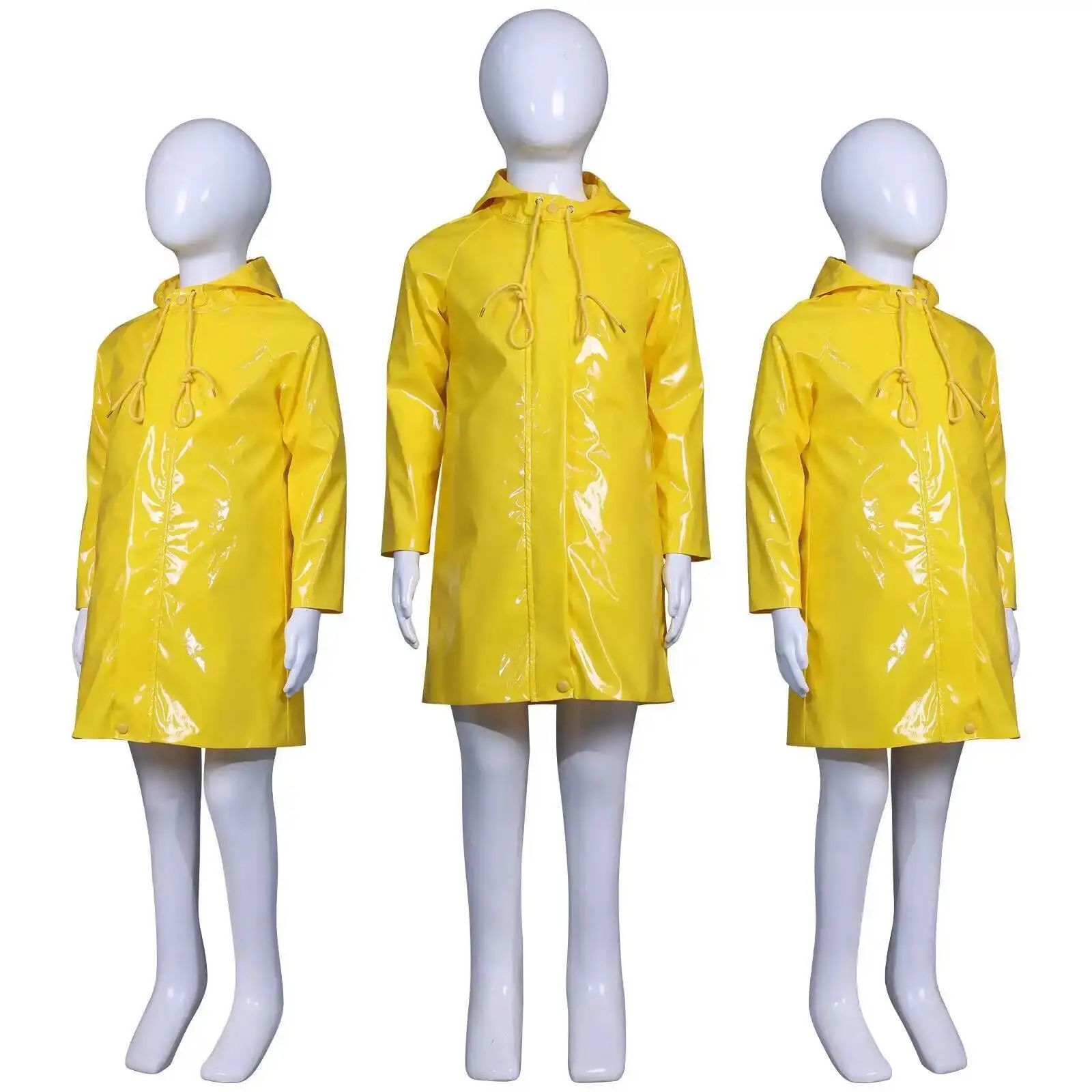 

Cosplay Costume Full Set Cosplay Yellow Raincoat Halloween Performance Costume