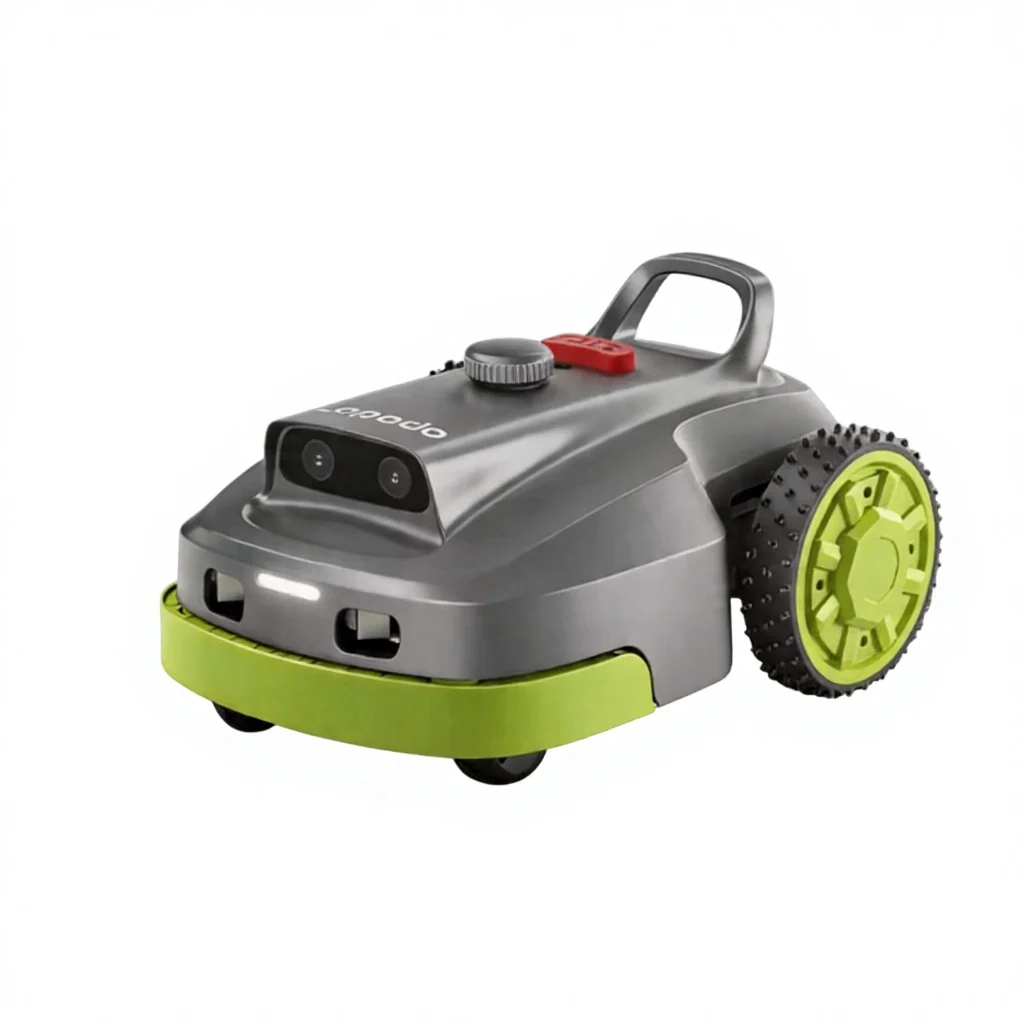 Three eye SRM4050 Mowing Robot Intelligent Navigation Automatic Smart Sensing Adjustable 480 minute Runtime Courtyard Greening