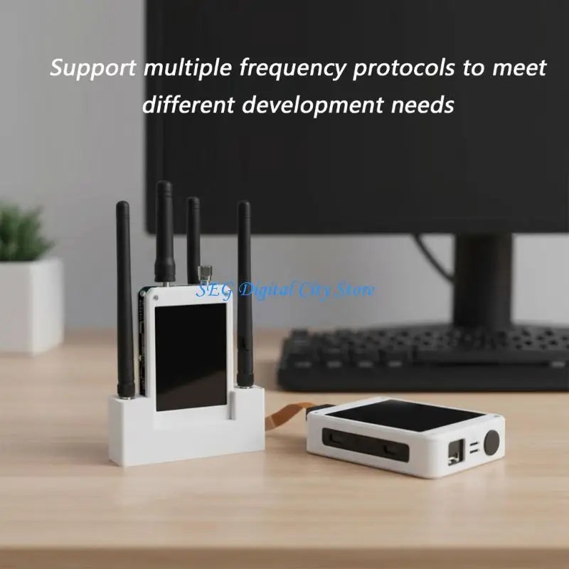 

U75B 433MHz Frequency Expansion Board Wireless Communication Development For 433m Module LCD Screen
