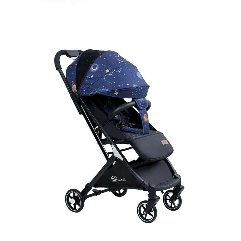 Multifunções Baby Stroller, transporte confortável, peso leve, 3 em 1