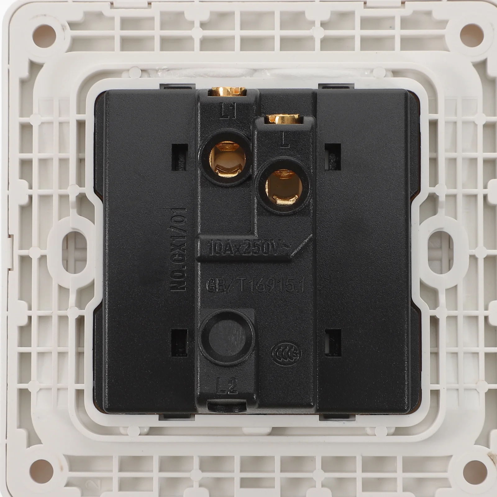 

2Pcs Access Control Exit Button Wall Plates ABS Plastic Durable Door Exit Switch Covers for Door Access System Replacement