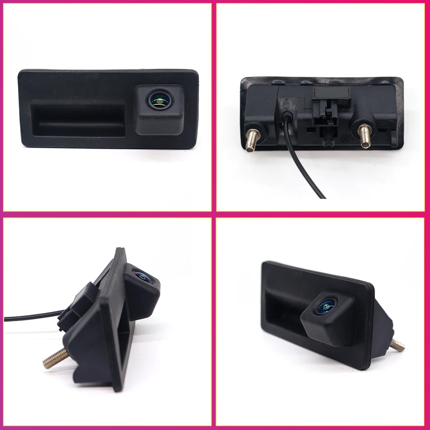 Car Trunk Handle Camera For Volkswagen Sharan Mk2 7N 2010~2018 For SEAT Alhambra 2010~2014 Rear View Camera HD CCD Night Vision