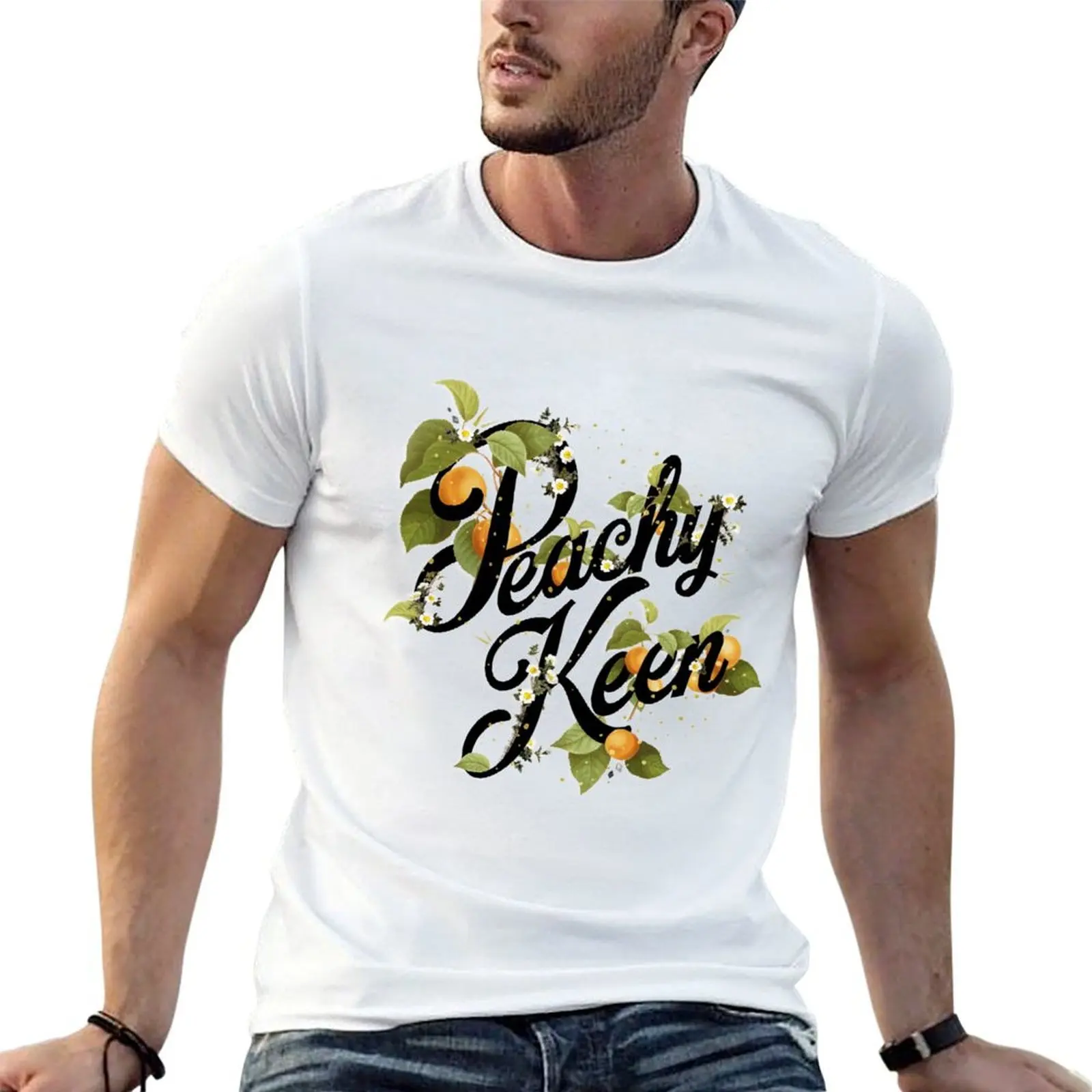 Peachy Keen: Camiseta informal anti-decoloración de color menta