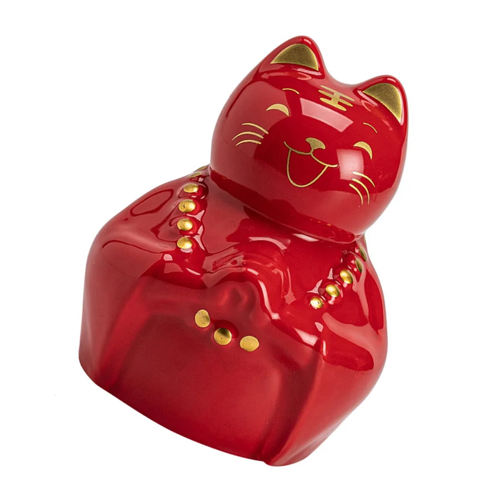 

Fortune Cat Piggy Bank Festive Cat Piggy Bank Coin Money Bank Piggy Bank Tabletop Piggy Bank