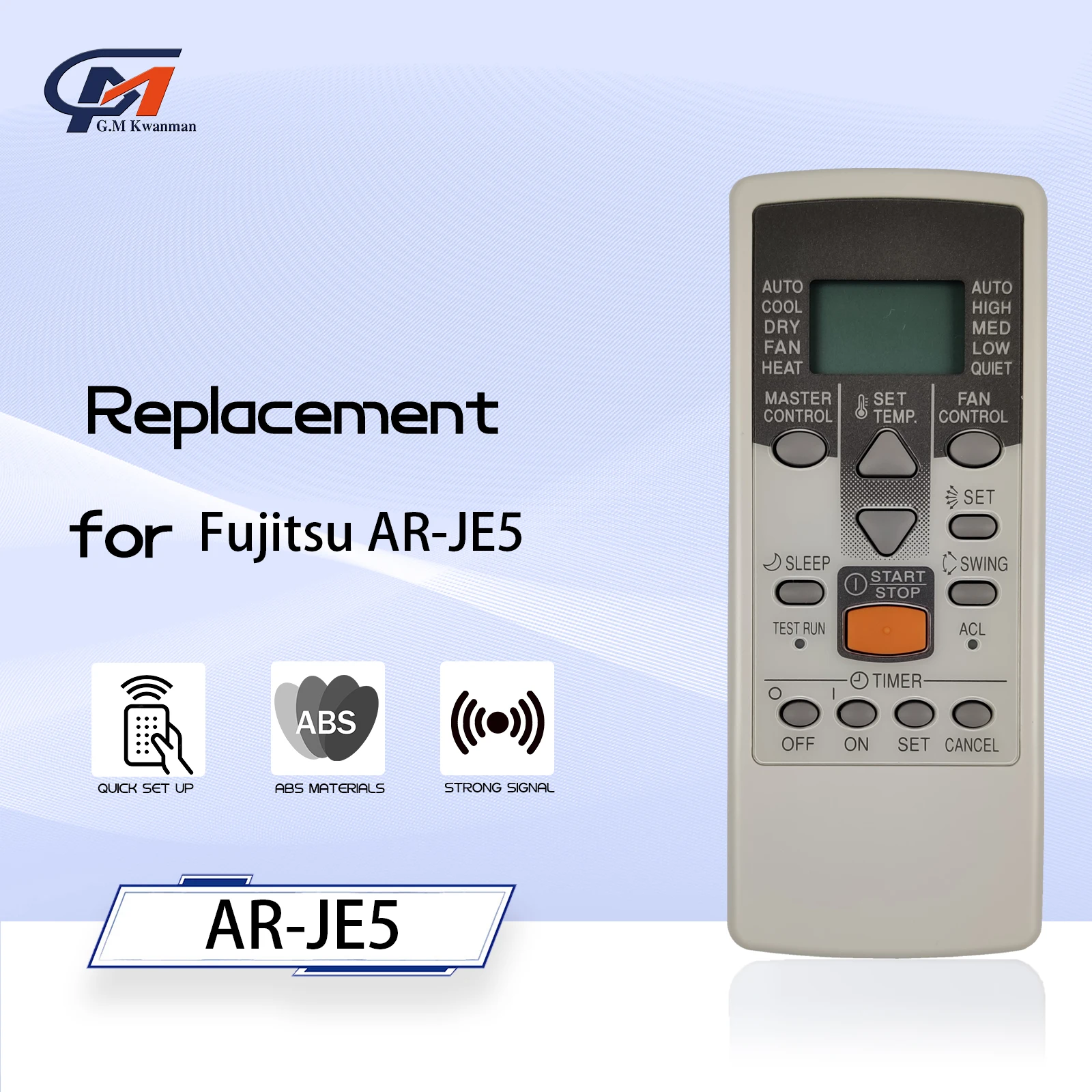 AR-JE5 oryginalny pilot zdalnego sterowania klimatyzatorem dla AR-JE9 Fujitsu AR-JE3 AR-JE10 AR-JE11 AR-JE4 AR-JE6