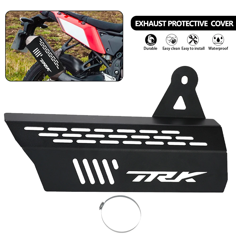 

2024 TRK 702/X Motorcycle Exhaust Pipe Heat Shield Cover Muffler Protector Guard For Benelli TRK 702 X TRK702 TRK702X 2022 2023