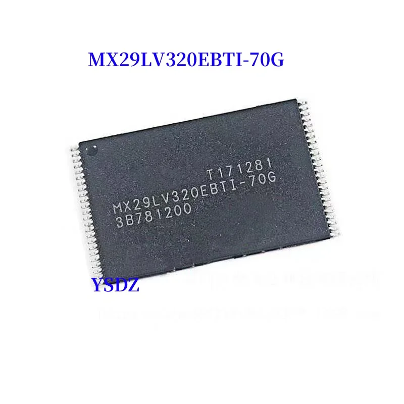 2PCS/LOT MX29LV320EBTI-70G TSOP48 New Original Genuine Ic