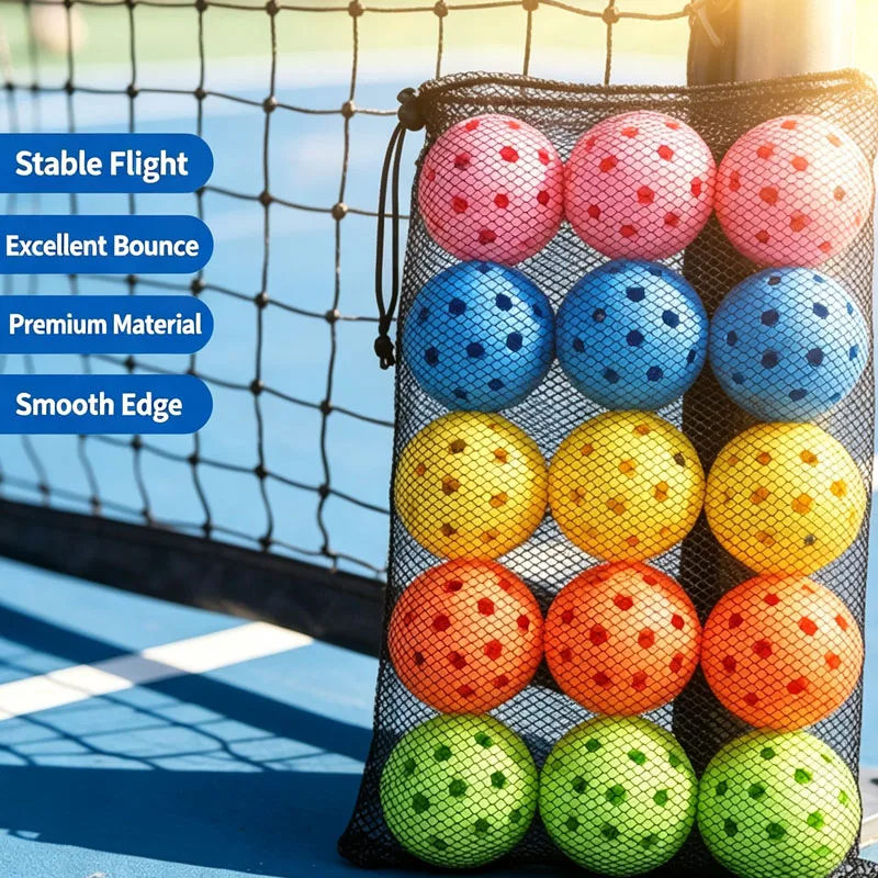 15-bolas-de-pickleball-de-cores-variadas-bolas-esportivas-de-alta-elasticidade-acompanhadas-de-uma-bolsa-de-armazenamento-com-cordao