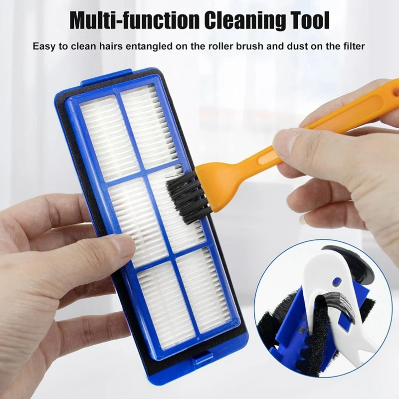 JDZD-Для Eufy Robovac 11S Max, 15C Max, 30C Max, G10, G30 Для пылесоса Hiraliy Основная боковая щетка Аксессуары для фильтров Hepa