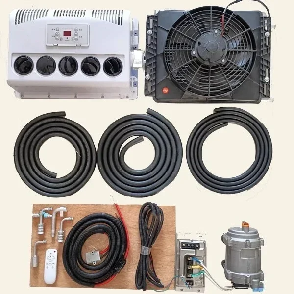 

New Truck Independent Parking Air Conditioning 24V Refrigeration Variable Frequency Truck Excavator