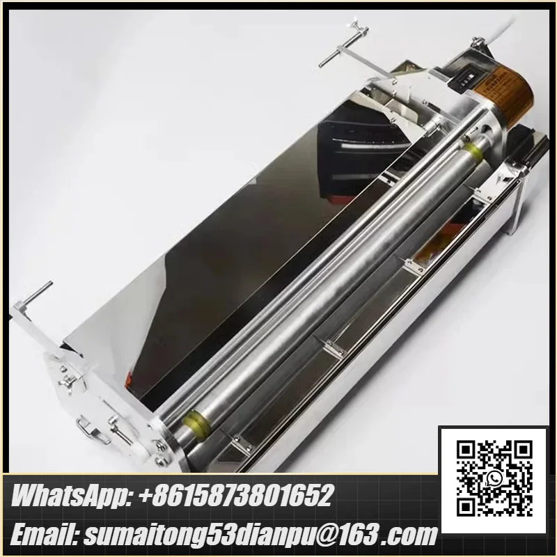 53-70 cm hand operated glue applicator Stainless steel brushing machine Home wallpaper gluing machine
