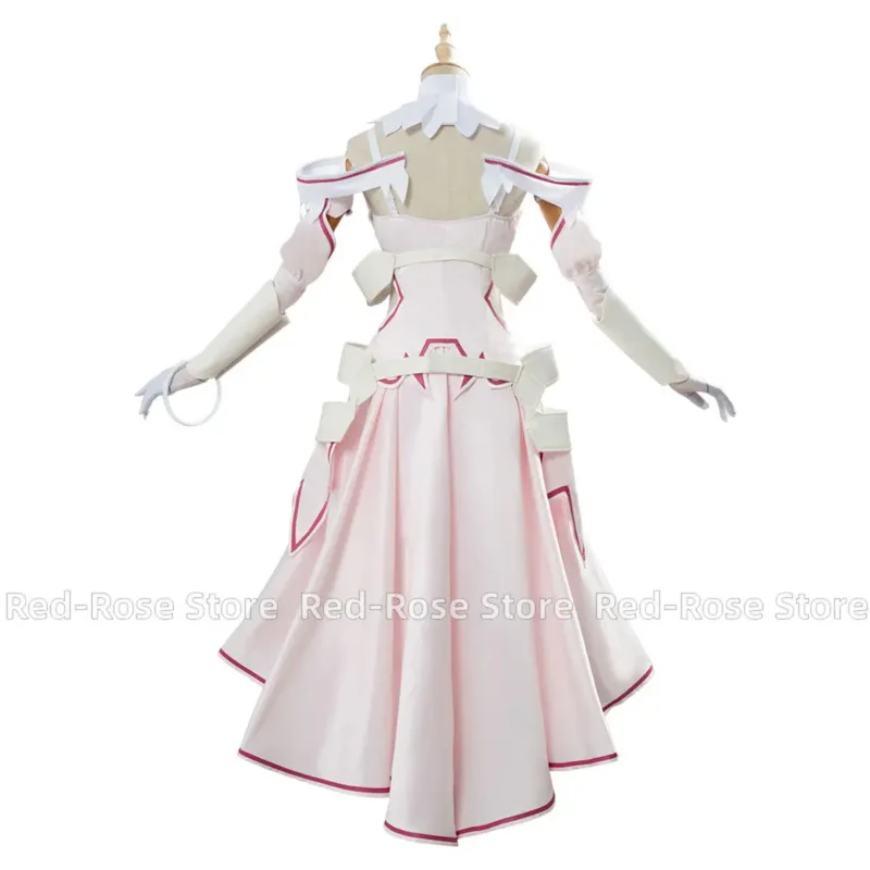 

ss13Anime SAO Alicization Yuuki Asuna Cosplay Costume Dress Halloween Carnival For Women Girls DJSY