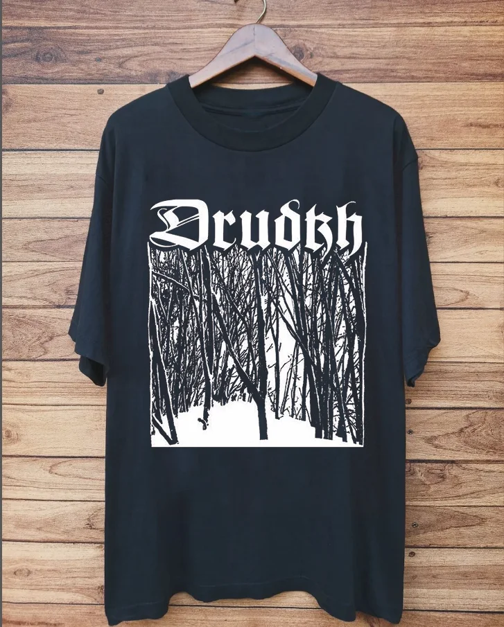 تي شيرت DRUDKH Band Birch بأكمام قصيرة مقاس كامل S-5XL SO559 #2