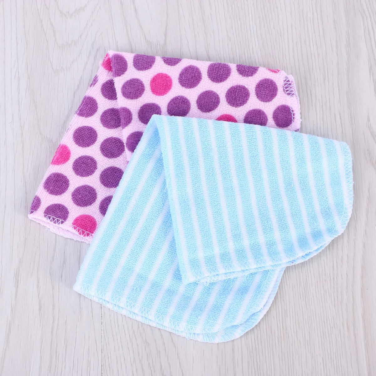 

8Pcs Cotton Baby Face Washers Hand Towels Infant Bath Shower Nursing Towels Soft Lightweight Random Color Infant Face Towel