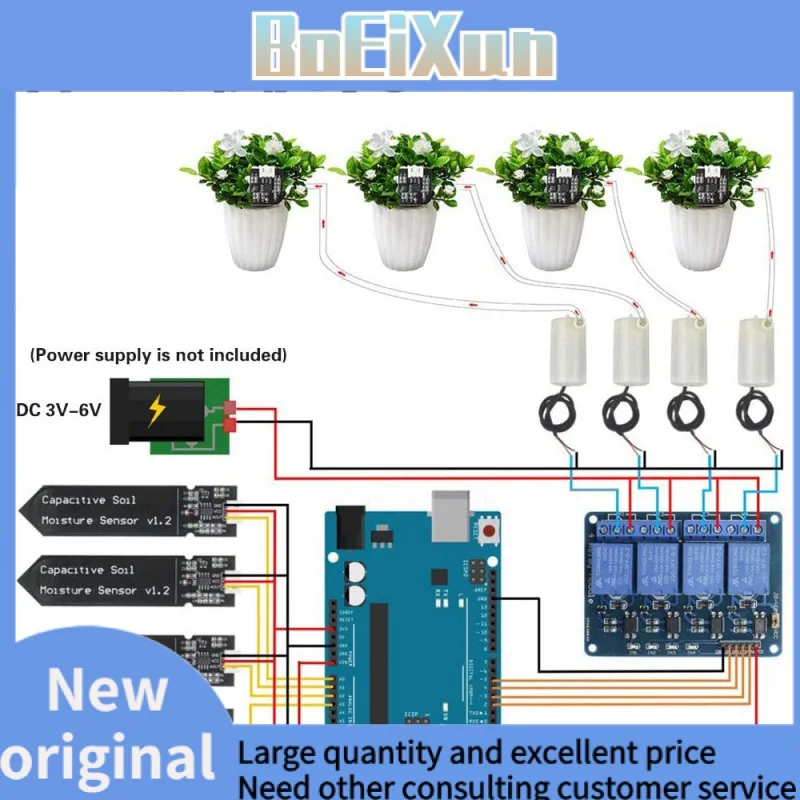 New Automatic Irrigation DIY Kit Self-Watering System Suitable for Garden Flower Automatic Irrigation Device