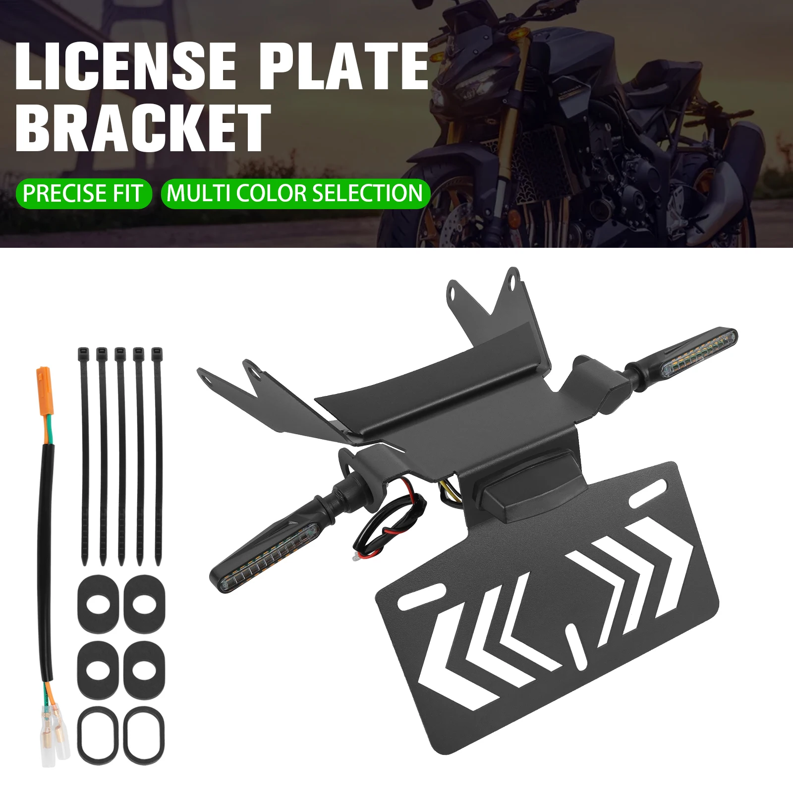 

Задний держатель номерного знака мотоцикла для Honda CB1000 CB 1000 Hornet SP 2025, кронштейн, рама, хвостовое аккуратное крыло, элиминатор