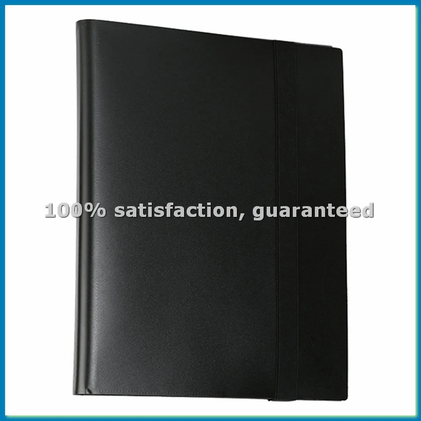Large Capacity Card Collection Book, Waterproof & Dustproof, Board Game Card Collection Black-A33R