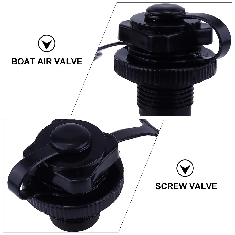 

22Mm Durable Boat Valve Inflatable Boat Kayak Accessories Replacement Air Cap For Air Mattress Rubber Dinghy Leak-Proof Screw