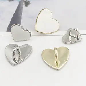 5PCS Kawaii Perekat Logam Jantung Ponsel Pesona Pemegang Ponsel Case Cincin Berdiri Kait Gesper Pesona Gesper Aksesori String 10 tempat pesona ponsel penjualan terbaik - №