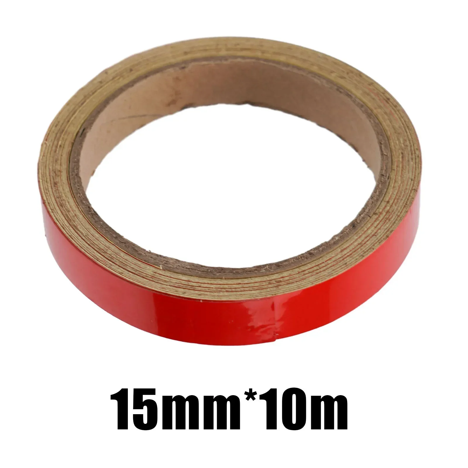 1pcs Auto Styling Reflective Stripe Tape Red Lining Reflective Vinyl Wrap Film Car Sticker Decal 15mm X 10meter