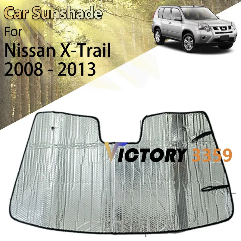 

Front Window Visor For Nissan X-Trail X Trail T31 Accessories 2008 - 2013 Car Windscreen Heat Insulation Proof Sun Protection UV