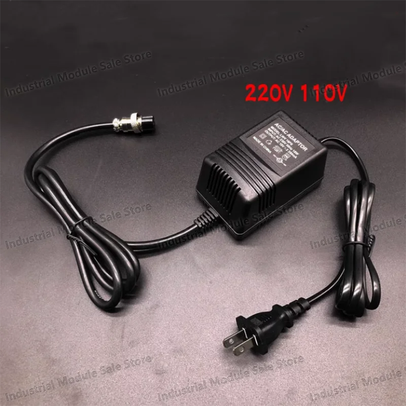 110V/220V F4 F7 CT Series Mixer Special Power Supply Dual 18V Universal Transformer 18W 350mA Three-Pin Connector