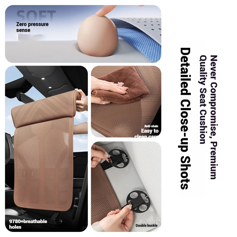 Подставка для ног автомобиля licchee Grain, подушка для сиденья, может использоваться круглый год, подставка для ног, удлиненное сиденье для водителя, модные автомобильные детали
