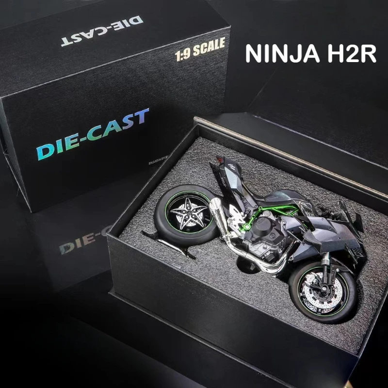 

Металлическая модель мотоцикла H2R BMW R1250 GS Superbike в масштабе 1:9, литая под давлением, в подарочной коробке, игрушка для мальчиков/подарок парню