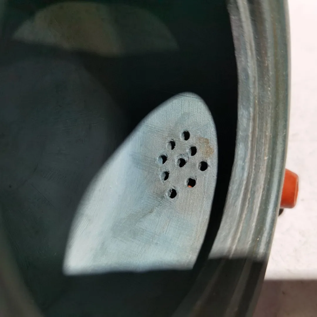 8 "الصينية ييشينغ الأرجواني وعاء الطين السنجاب تمثال اثنين لهجة شجرة الجذر وعاء غلاية إبريق الشاي الإبريق جمع ثروة الحلي تاون هاوس